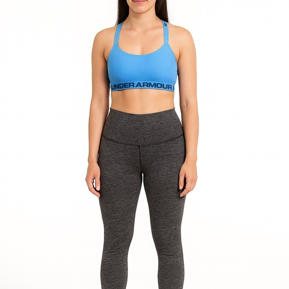 Under Armour Size Small Blue Athletic Sports Bra - Picture 1 of 5